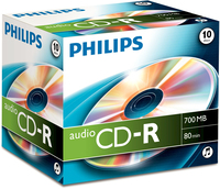 Philips CD-R 700MB 80min - 10 Pack