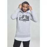 Mister Tee Pray Hoody Heren Heather Grey M