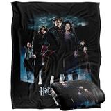 HARRY POTTER Silky Touch superzachte plaid 152 x 127 cm