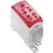 Weidmüller 2730310000 Bloc de distribution vis Rouge 1 pièce(s)