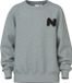 NAME IT Jongens Sweater Lange Mouw Ronde Hals Katoen/Polyester Grijs Melange Maat 146/152