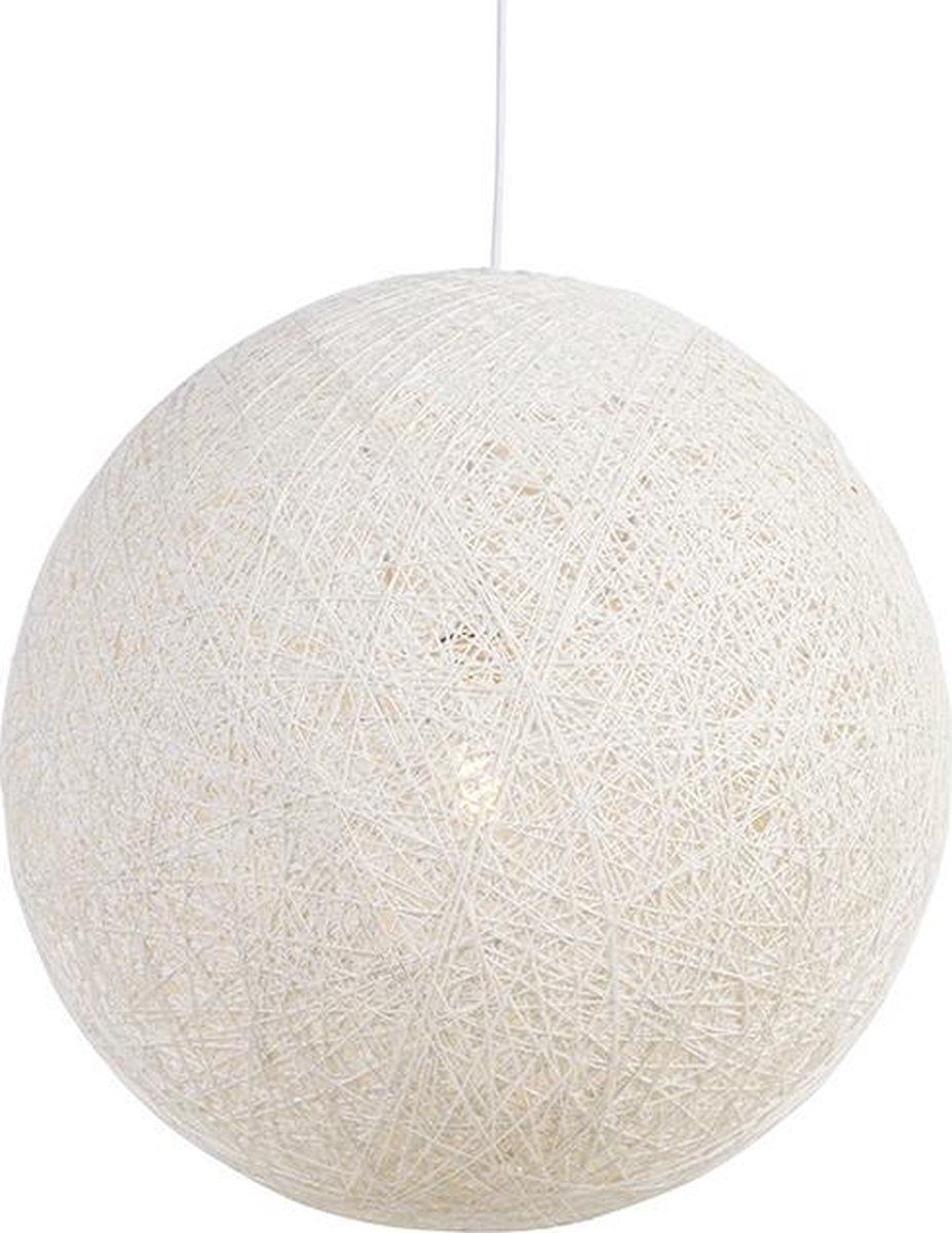 QAZQA Corda - Hanglamp - Ø 600 mm - Wit - Papier