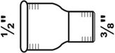 KIRCHHOFF GI réducteur, galvanisé, 1/2"BI x 3/8"BI