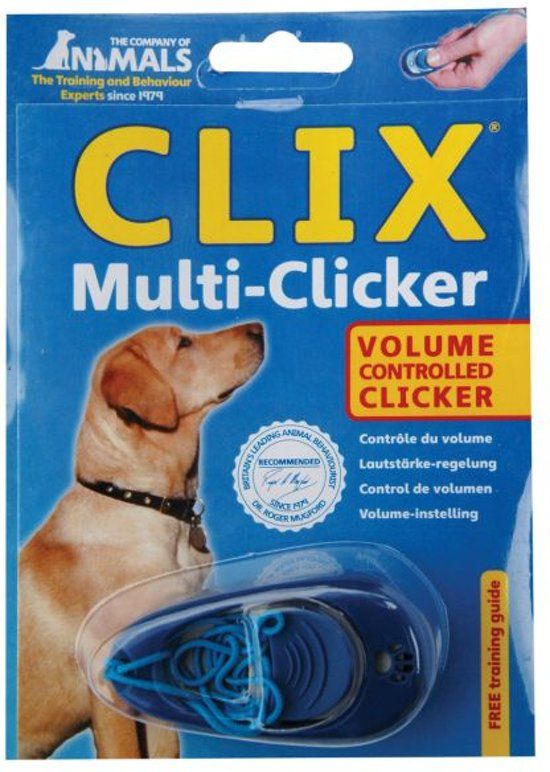 Clix Multi-Clicker - Blauw - 3 Tonen
