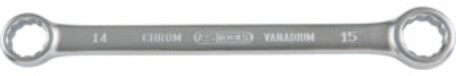 KS Tools ULTIMATEplus dubbele ringsleutel - 20x22mm - 1 stuk