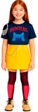 Fiestas Guirca KPop Demon Hunter Kostuum Kind 7-9 Jaar Blauw Geel