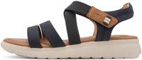 Tamaris - Dames - Sandalen - Blauw - Maat 39
