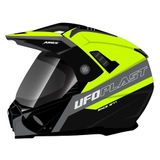 UFO PLAST ARIES HELM GEEL/ZWART S