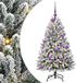 vidaXL Kunstkerstboom 120 cm 150 LED's Warmwit PVC en Staal