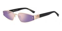 Dsquared2 D2 0168/S Gold copper Cat Eye Zonnebril Vrouwen