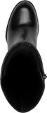 Tamaris - Dames - Laarzen - Zwart - Leer/Textiel - Maat 37