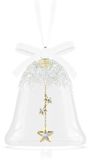 Swarovski Beeldje Annual Edition Ornament Kerstklok 5701866 Wit