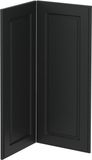Vicco R-Line Keukenfront – 59.2 x 71.3 cm meubelfront voor de hoekonderkast Antraciet landhuis