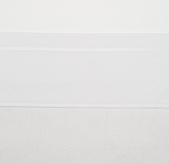Meyco Baby Bies ledikant laken - white - 100x150cm