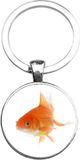MC Living KadoExpress Sleutelhanger Glas - Goudvis