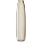LEONARDO Bellagio Flesvormige Vaas Glas Beige 35 cm