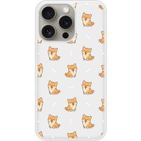 iPhone 15 Pro Shiba Bedrukt siliconen hoesje