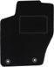 WLG-CARLUX Citroen Bestuurdersmat zwart voor: Citroen C4 II hatchback, stationwagen (2010-2018)