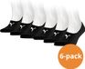 Puma Footies 6 paar - Unisex Invisible Sokken - Zwart - Maat 39/42