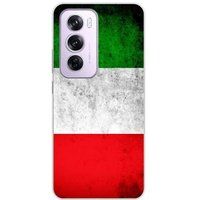 Oppo Siliconen hoesje - Compatibel met Oppo Reno 12 Pro - ontwerp drapeau italie