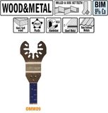 CMT Multitoolzaagblad voor hout en metaal, 10mm, 5 Stuks