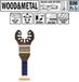 CMT Multitoolzaagblad voor hout en metaal, 10mm, 5 Stuks