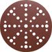 Klingspor 342422 PS 22 K schijven met papieronderlegger, klittenband voor hout, universeel, gatvorm GLS74, 150 korrel, 150 mm diameter, 50 stuks