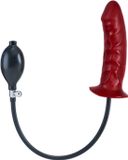 Mister B Opblaasbare dildo plug - rood medium