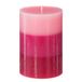 Atmosphera Geurkaars Nina - 1x stuks - Framboos - 45 branduren - 7 x 10 cm