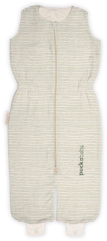Puckababy Bag Kidz peuterslaapzak (vanaf 2.5 jaar) - Green Stripes - Katoen TOG 0.5