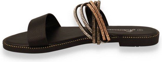 BBS Mode-Mania Women's Slipper - Black - Size 37