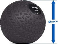 Yes4All Slam Ball Ball-Tread-Zwart-10lbs