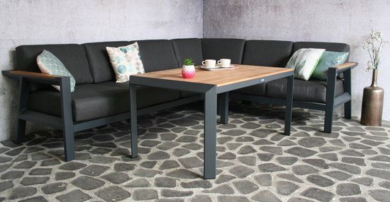 Intergard Aluminium loungeset Alexia II 7-persoons groen