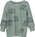 NAME IT Baby Vesten - Lange mouw - Ronde hals - Groen Milieu - Katoen - Maat 68