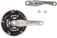 Miranda Crankstel Alfa 3, 42/34/24T 5mm - zilver