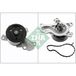INA Pompe à eau, Refroidissement du moteur 538 0887 10 Citroën 1610009640