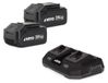 VITO 2 batteries Lithium, 20V, 4.0Ah + wireless charger for two batteries, model LI VITO
