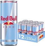 Red Bull Energy Drink Zero 12-pack (12x250ml) - Suikervrije energiedrank