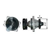 GATES waterpomp WP0141