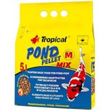 Pond Pellet Mix Size M 5L / 550g - drijvend grondvoer voor vijvervissen, laag fosforgehalte bevordert de algengroei niet