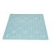ALFOMBRA ANTIDESLIZANTE CON VENTOSAS BAÑERA/DUCHA AZUL CLARO 53 X 53 cm