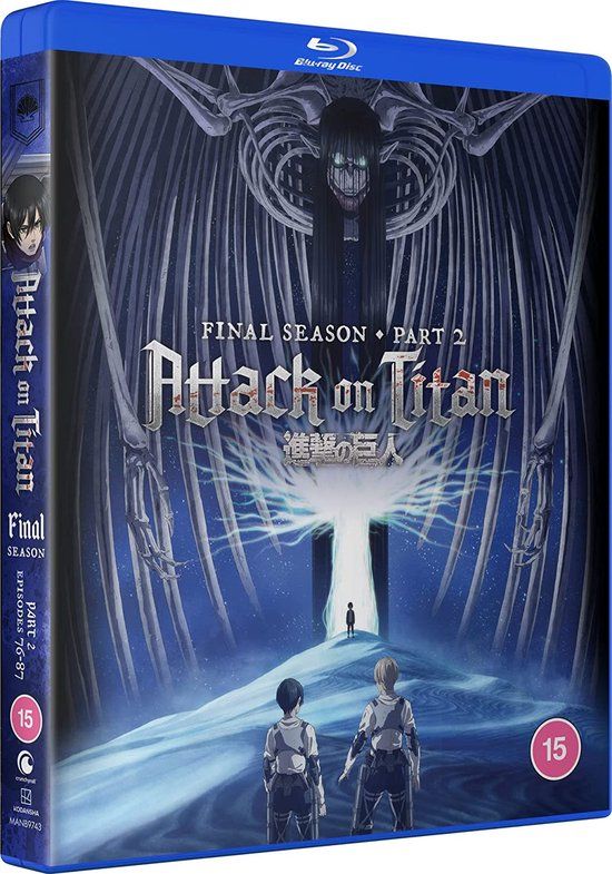 Attack On Titan: The Final Season - Pt.2 - Blu-ray - Standard Edition