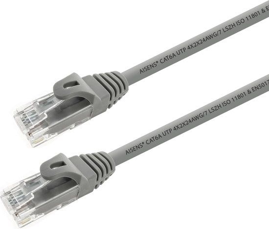 Aisens A145-0330 - RJ45 Cat6 UTP Cable - 10m - Grey