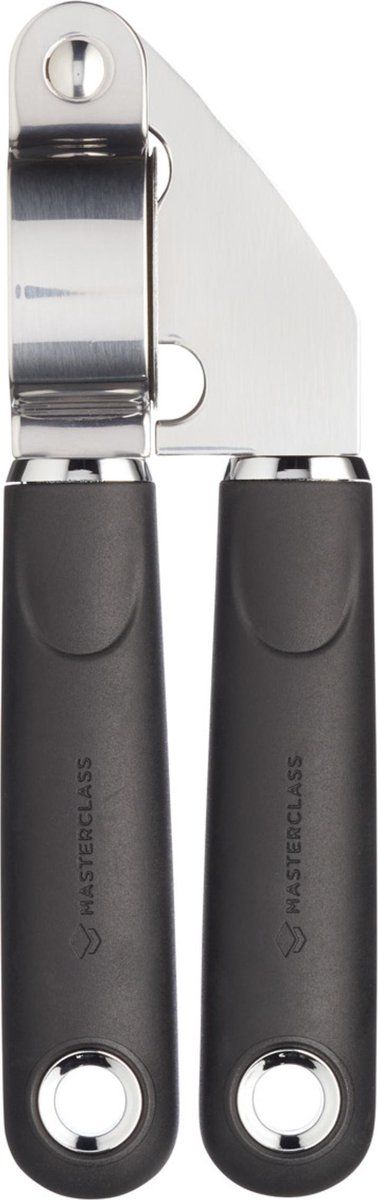 Masterclass Knoflookpers Soft Grip 17,5 Cm Rvs Zilver