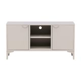 Nest of Nora Nora Nest TV meubel Fynn - Met deuren en open vak - Staal - Beige