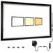 OEM LED-lichttafel, formaat A2, 10.000 lux, 10 helderheidsniveaus, aluminium frame