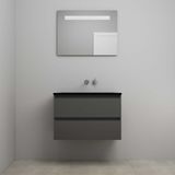 On Line Badkamermeubelset - 80 cm - Mat Antraciet