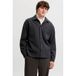 JACK & JONES ESSENTIALS relaxed fit overshirt - donkergrijs
