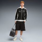 PUMA T7 Relaxed Wijde Short van 28 cm voor Heren, Zwart, Maat S