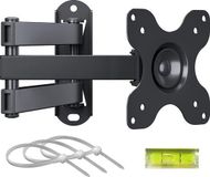Unyqoos® Support mural TV entièrement réglable pour téléviseurs LED/LCD de 13–30 pouces